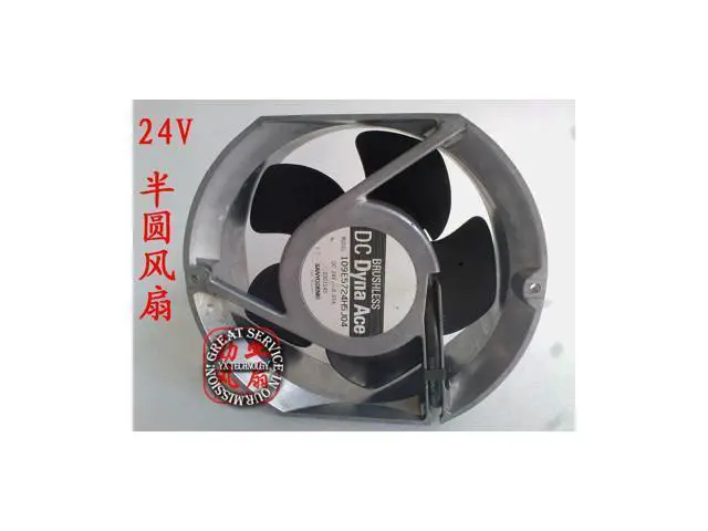 Alt view image 3 of 4 - New 17050 24V 0.65A 17cm fan drive 109E5724H5J04 170*170*50mm