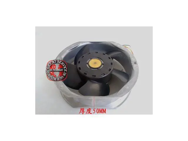 Alt view image 4 of 4 - New 17050 24V 0.65A 17cm fan drive 109E5724H5J04 170*170*50mm