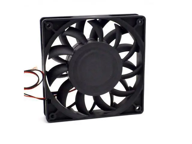 Alt view image 3 of 6 - 5pcs 12025 high speed air volume fan 12 cm 1.24A FFB1212SH