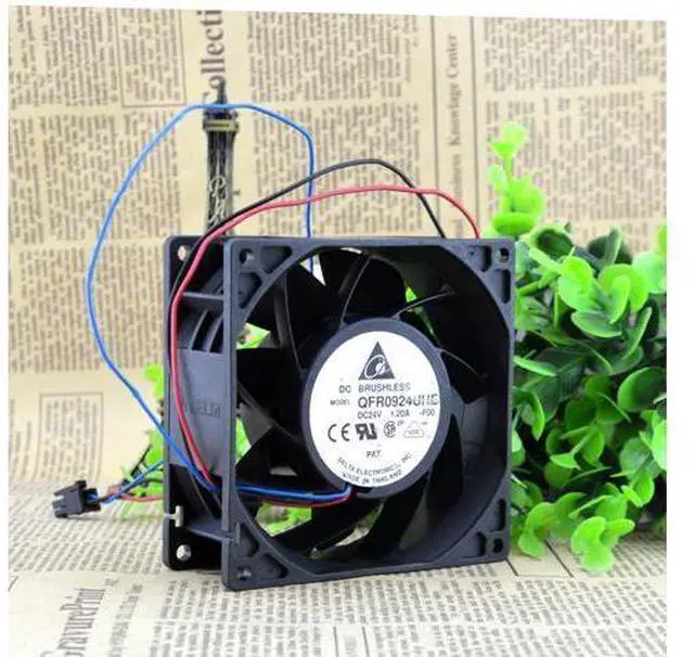 Main image of New DELTA 9238 9038 24V 1.2A QFR0924UHE inverter fan power fan