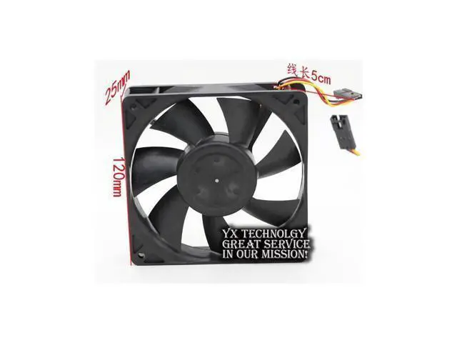 Alt view image 4 of 6 - Nidec TA450DC A34349-57G1 12cm 12025 24V 0.15A double ball bearing 3-wire fans for nidec