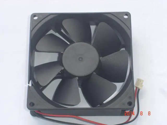 Alt view image 2 of 2 - Square Cooler of SUNON 9025 KD1209PTS2 13.B1353.GN with 12V 1.7W 2-Wires
