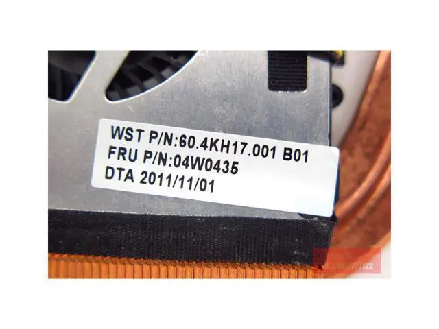 Alt view image 4 of 4 - FOR LENOVO Thinkpad X230 fan X220 X220I radiator heat sink module 04w0435