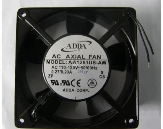 Main image of ADDA fan AA1281US-AW 12CM 115V AC fan 12 cm 12038