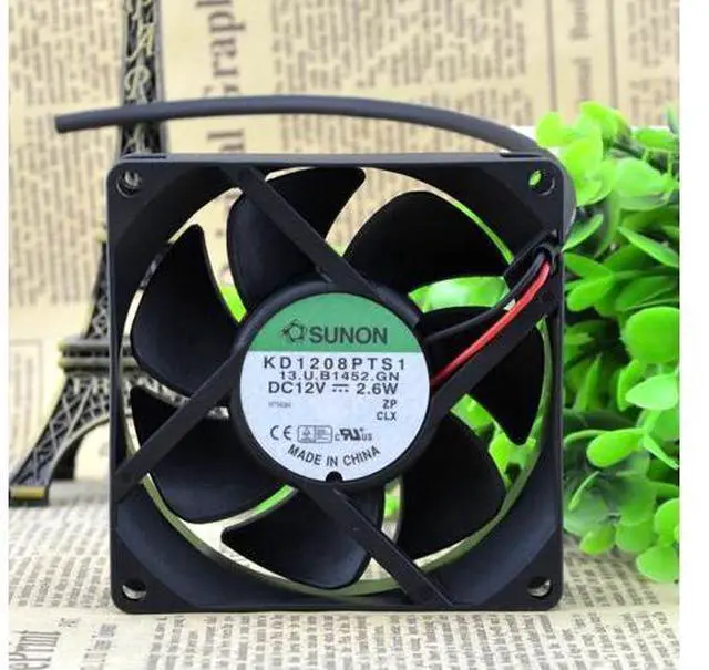 Main image of New SUNON KD1208PTS1 12V 2.6W cooling fan