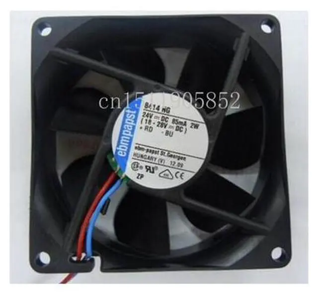 Main image of 8414 NG 8414NG DC 24V 2W 80x80x25mm Server Cooling Fan