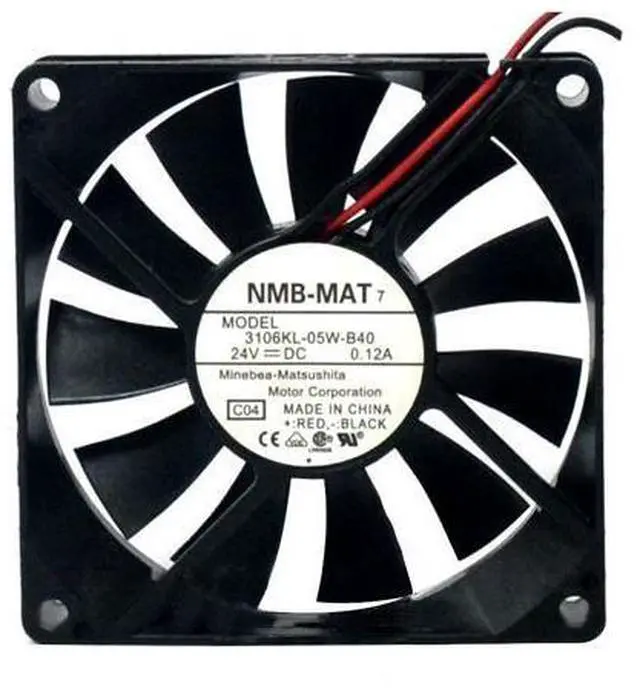 Main image of New NMB 3106KL-05W-B40 24V 0.12A cooling fan