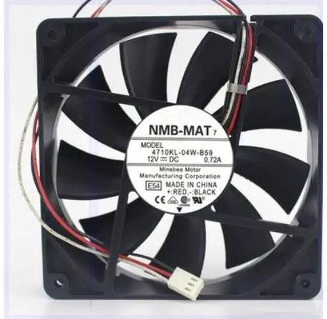 Main image of 4710KL-04W-B59 Japan NMB 12025 12V 0.72A cooling fan