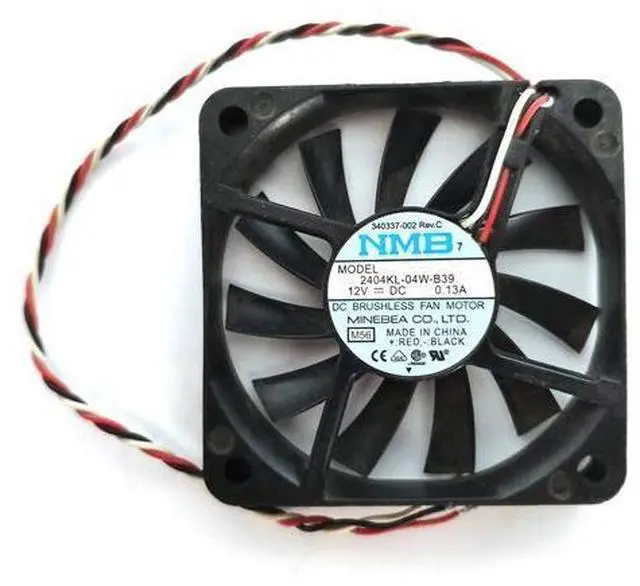 Main image of New NMB 2404KL-04W-B39 12V 0.13A cooling fan