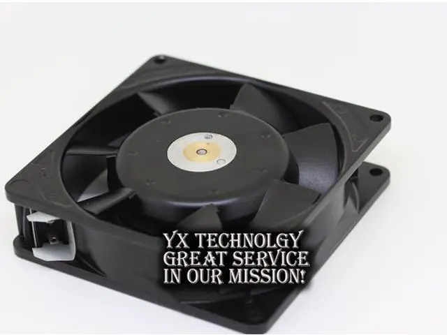 Alt view image 3 of 3 - 3956 230V 12W 9025 9CM Full Metal Heat fan 39*39*56mm