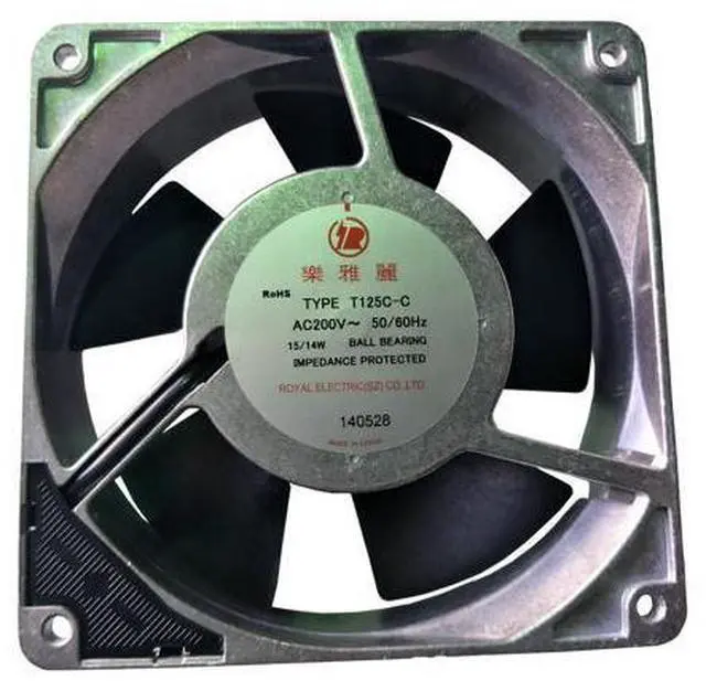 Main image of New ROYAL T126C-C T127C-C T125C-C 200V cooling fan