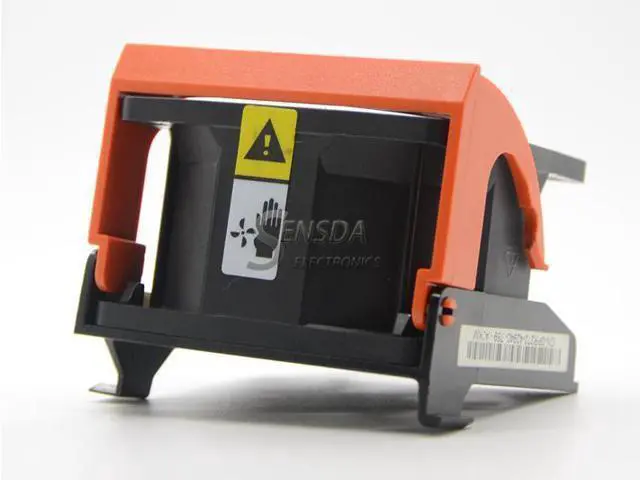 Alt view image 3 of 5 - 60mm 6038 YW880 DC12V 1.68A 4 pins 6cm Orange Bracket Server Cooling Fan for Dell JC972 60x38mm original DELTA PFC0612DE