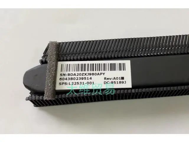 Alt view image 2 of 3 - Laptop CPU Cooling Fan Cooler Compatible for HP 117-BY 17-CA 17-BY0053C 470 g7 L22531-001 17-BY0053CL Fan 6033b0062601 DFS541105FC0T FKN0 Gold
