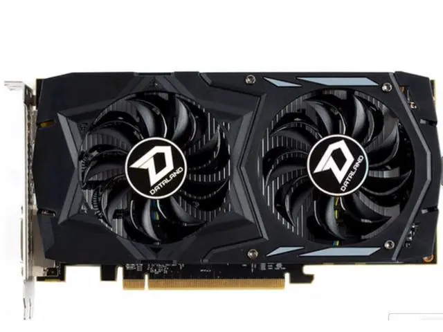 Alt view image 4 of 4 - A pair include electronic board For DATALAND RX460 2G 4G RX550 RX560 graphics card fan original APISTEK GA81B2U 12V 0.38A