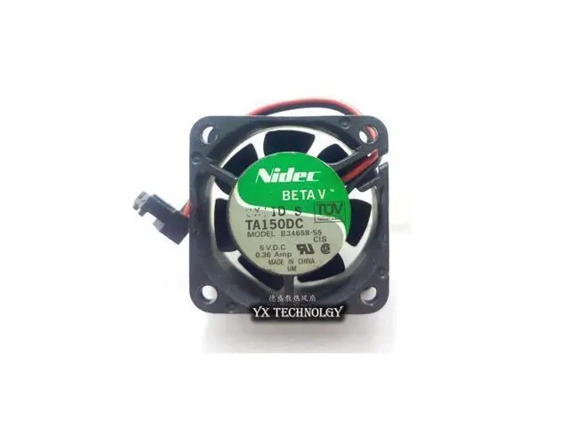 Alt view image 3 of 3 - NIDEC orginal 4020 TA150DC B34658-55 For Cisco switches cooling fan 40*40*20 mm 40mm DC 5V 0.36A