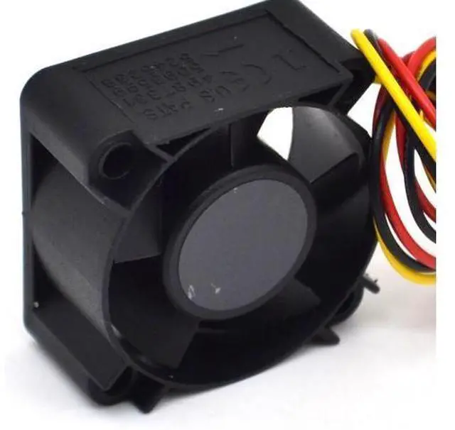 Alt view image 5 of 6 - 5pcs/lot and 40*40*20mm 3-wire 4020 4 cm silent fan 1.4W KDE1204PKVX