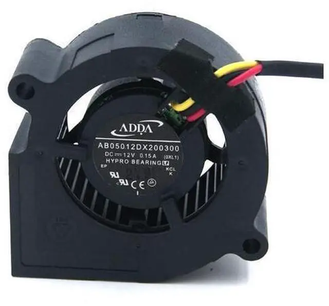 Main image of 50MM ADDA AB05012DX200300 12V 0.15A 3 Wires Benq projector Cooling Fan