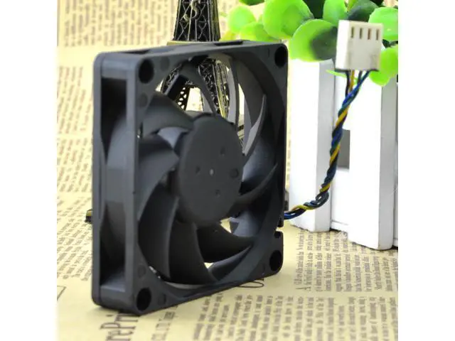 Alt view image 2 of 5 - Original Delta AFB0712HHB 0.45A AMD CPU Radiator 7015 4-pin PWM Ball Fan