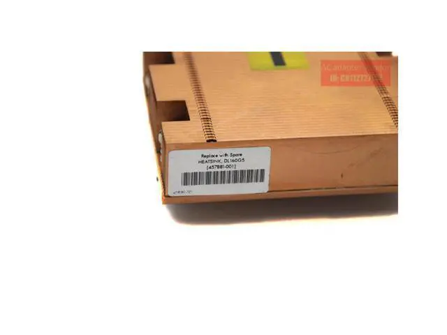 Alt view image 4 of 6 - FOR HP DL160G5 Server CPU heat sink 457881-001 457876-001