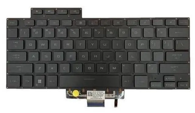 Alt view image 4 of 4 - for ROG Zephyrus G15 2021 G15 GA503 GA503Q GA503QR Backlit US Keyboard