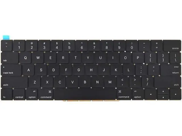 Alt view image 2 of 5 - US Layout Keyboard for MacBook Pro 13" A1706 & 15" A1707 2016-2017