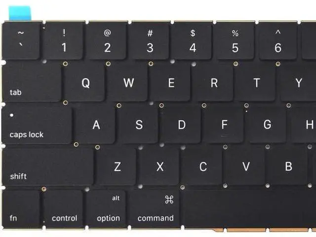 Alt view image 3 of 5 - US Layout Keyboard for MacBook Pro 13" A1706 & 15" A1707 2016-2017