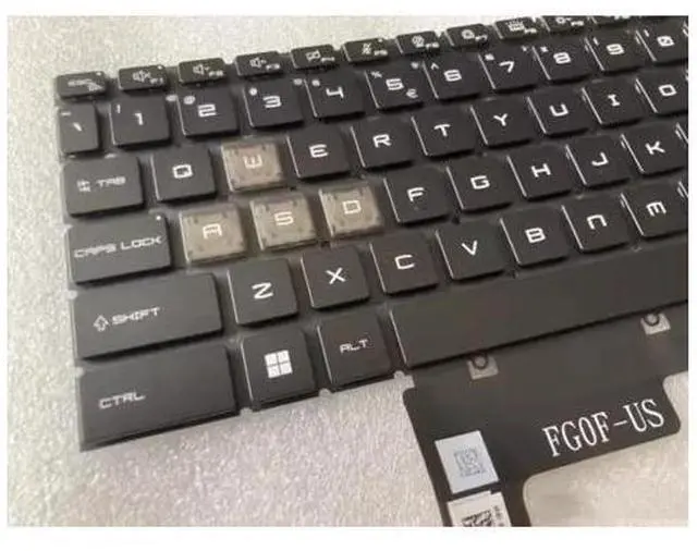 Alt view image 2 of 4 - for Bravo 15 C7VEK 17 C7VFK C7VFKP D7UDXK Laptop Keyboard RGB Backlit US