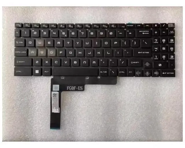 Main image of for Bravo 15 C7VEK 17 C7VFK C7VFKP D7UDXK Laptop Keyboard RGB Backlit US