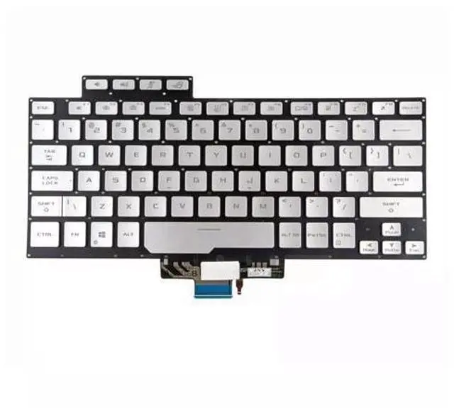 Main image of Laptop Keyboard ROG Zephyrus G14 GA401 GA401U Silver US Backlit