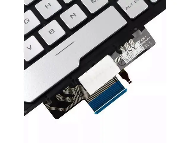 Alt view image 3 of 5 - Laptop Keyboard ROG Zephyrus G14 GA401 GA401U Silver US Backlit