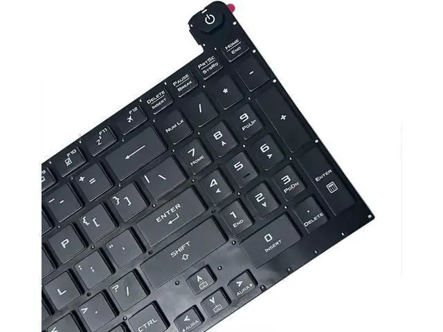 Alt view image 3 of 5 - US Layout Backlit Keyboard for TUF Gaming 8 F15 FX506 FA506 FA506II FX506H