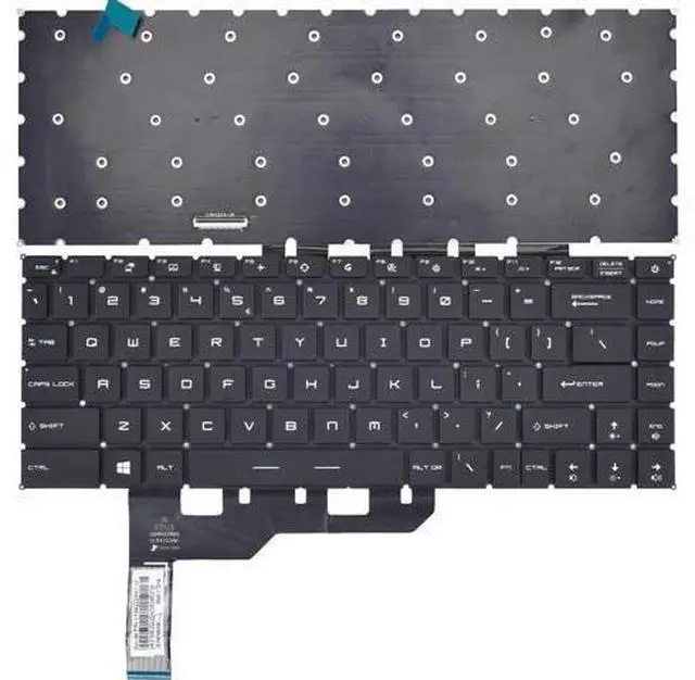Alt view image 4 of 4 - GS66 Backlit US Keyboard Stealth MS-16V1 GE66 Raider MS-1541 GP66 MS-1542