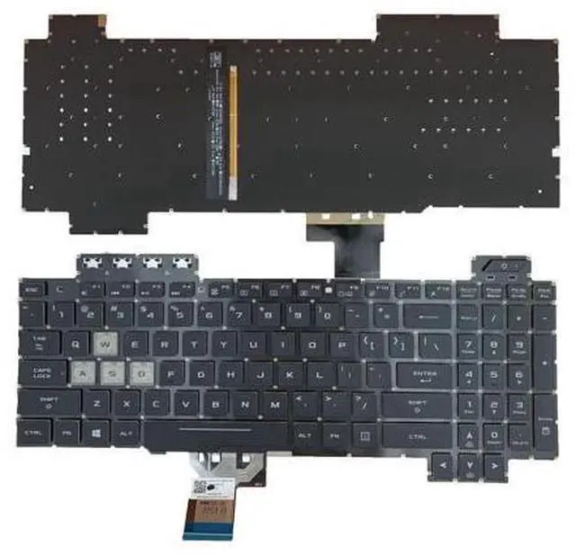 Main image of US Layout RGB Colorful Backlight Keyboard for TUF Gaming FX505 FX505D