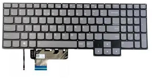Alt view image 3 of 3 - for Legion S7-15ACH6 S7-15ARH5 S7-15IMH5 Keyboard Backlit US Laptop