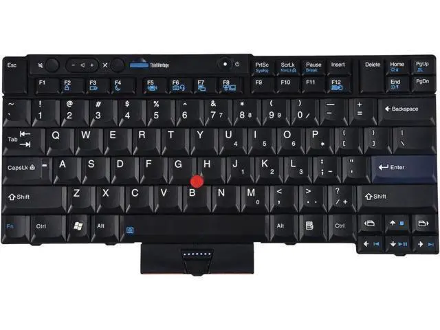 Alt view image 3 of 5 - Keyboard for ThinkPad T400S T410 T420 T510 Pointer with Layout