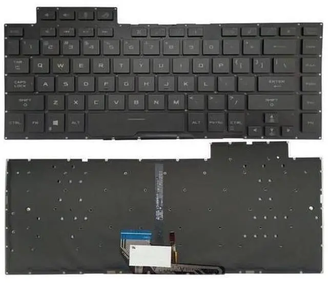 Main image of Laptop Keyboard RGB Backlit for ASUS ROG GA502 GA502 GX502 GU502 US Layout