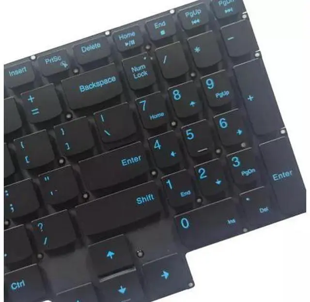 Alt view image 2 of 5 - FOR Ideapad Gaming 3-15IMH05 3-15ARH05 Keyboard US Backlit BLUE Keys SN20X22315