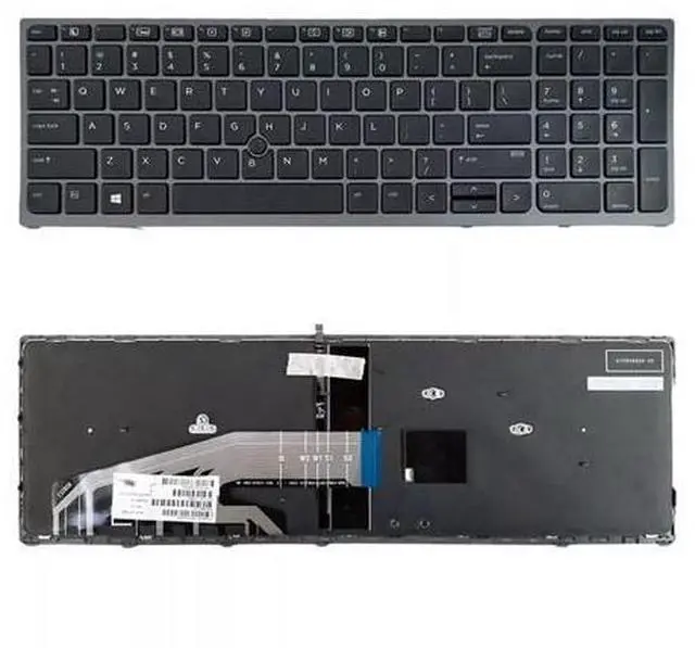 Main image of US Keyboard Backlit For ZBook 15 G3 15 G4 17 G3 17 G4 848311-001 Laptop