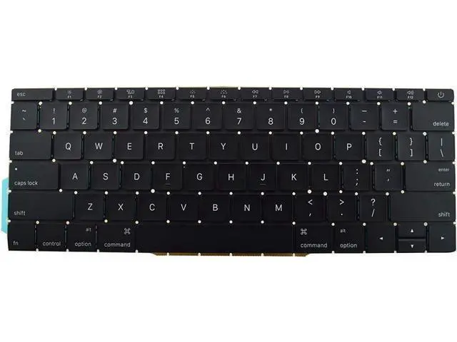 Alt view image 2 of 4 - New for US Keyboard for MacBook Pro 13" Retina A1708 2016 2017 Genuine