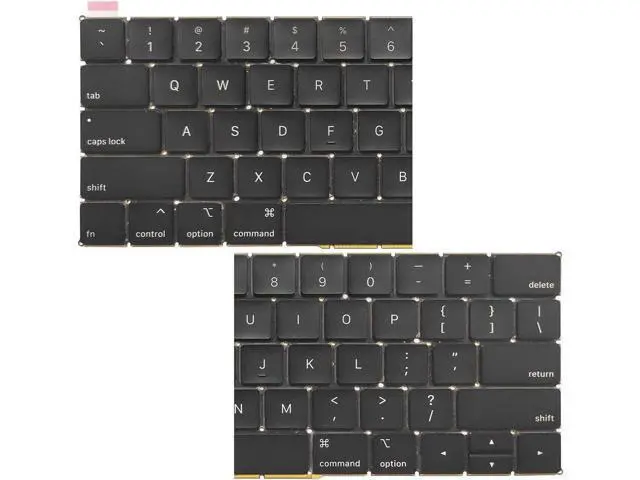 Alt view image 4 of 4 - Keyboard US Layout for MacBook Pro 2018-2019 13 Inch A1989 15 Inch A1990