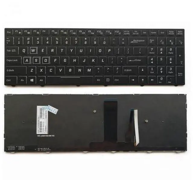 Main image of US Layout Color Backlit Keyboard for Clevo N855HJ1 N857HJ1 N870HJ1 N850HP6