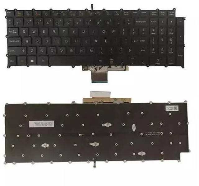 Main image of Backlit Keyboard Black For 17Z90N-V -N 17U70P 17U70P-P 17UD70P US Laptop