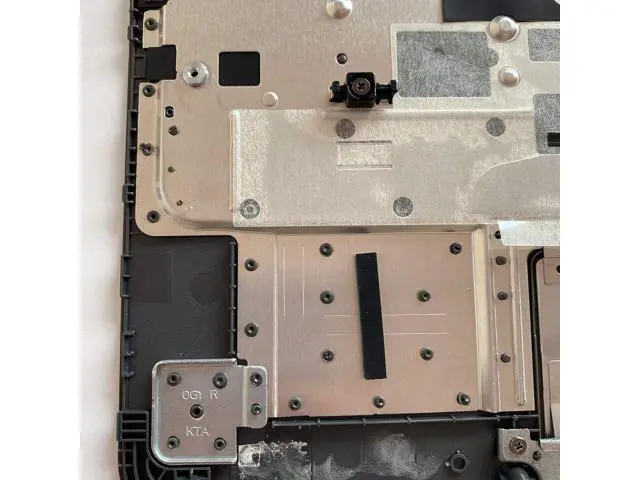 Alt view image 7 of 7 - for Chromebook 11A G6 EE Laptop Upper Case Palmrest Keyboard Top L52192-001
