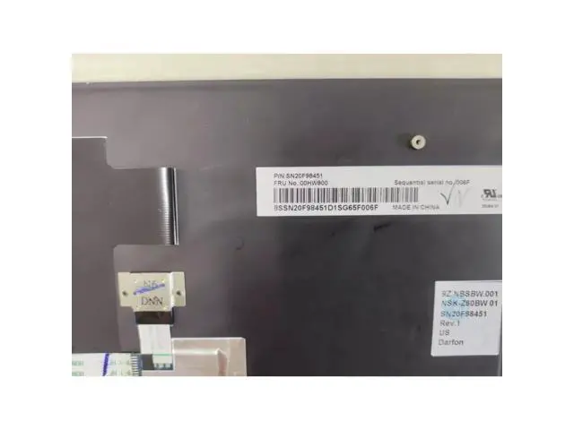 Alt view image 2 of 3 - for ThinkPad Yoga 14 Keyboard US Backlit 00HW800 00HW763 20DM 20DN Laptop