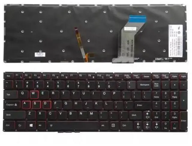 Main image of for Ideapad Y700-15ISK Y700-17ISK Y700-15ACZ Keyboard US Backlit Laptop