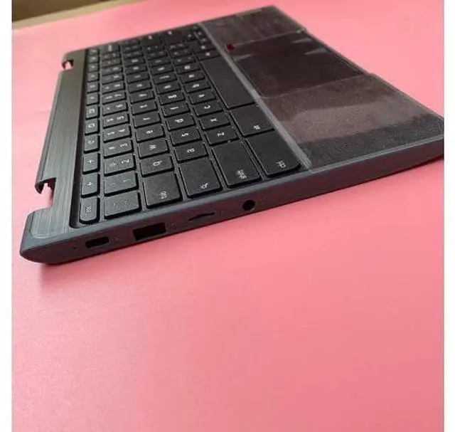 Alt view image 6 of 6 - Palmrest Keyboard Touchpad for Chromebook 100E 2nd Gen AST 5CB0Z21474