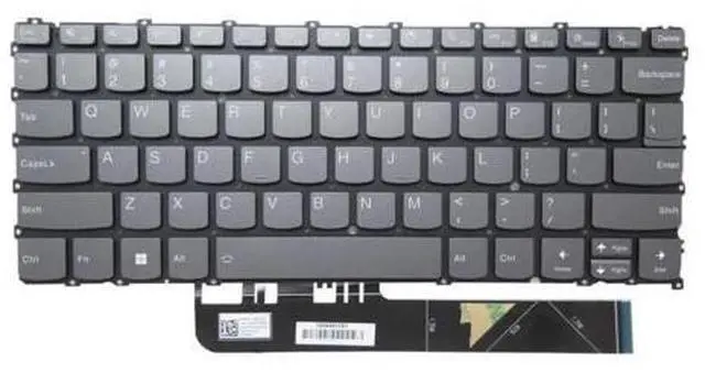 Alt view image 2 of 3 - for YOGA 6 Series YOGA 6 13ABR8 YOGA 6 13 ALC7 keyboard blacklit laptop
