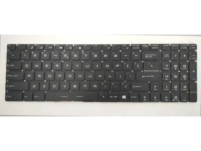 Alt view image 2 of 4 - US For Steel GS60 GS70 GS72 GT72 GE62 GE72 GS73VR Colorful Backlit Keyboard