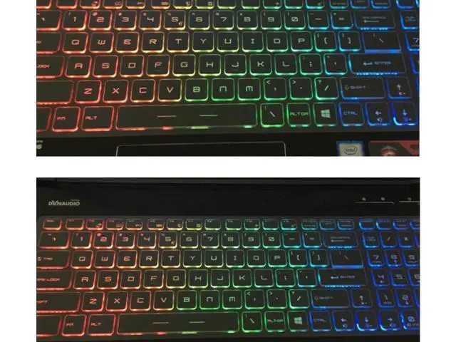 Alt view image 4 of 4 - US For Steel GS60 GS70 GS72 GT72 GE62 GE72 GS73VR Colorful Backlit Keyboard