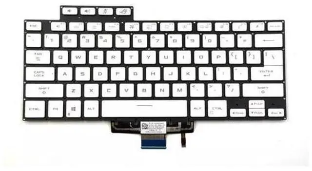 Alt view image 3 of 3 - for Zephyrus G15 GA503Q GA503QR GA503QS M16 GU603H Keyboard US Backlit